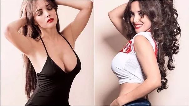 秘鲁女球迷:名模桑吉拉-埃斯皮诺萨