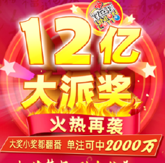 双色球12亿大派奖重磅来袭！